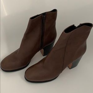 Rachel Comey Brown Leather Boots. Size 8